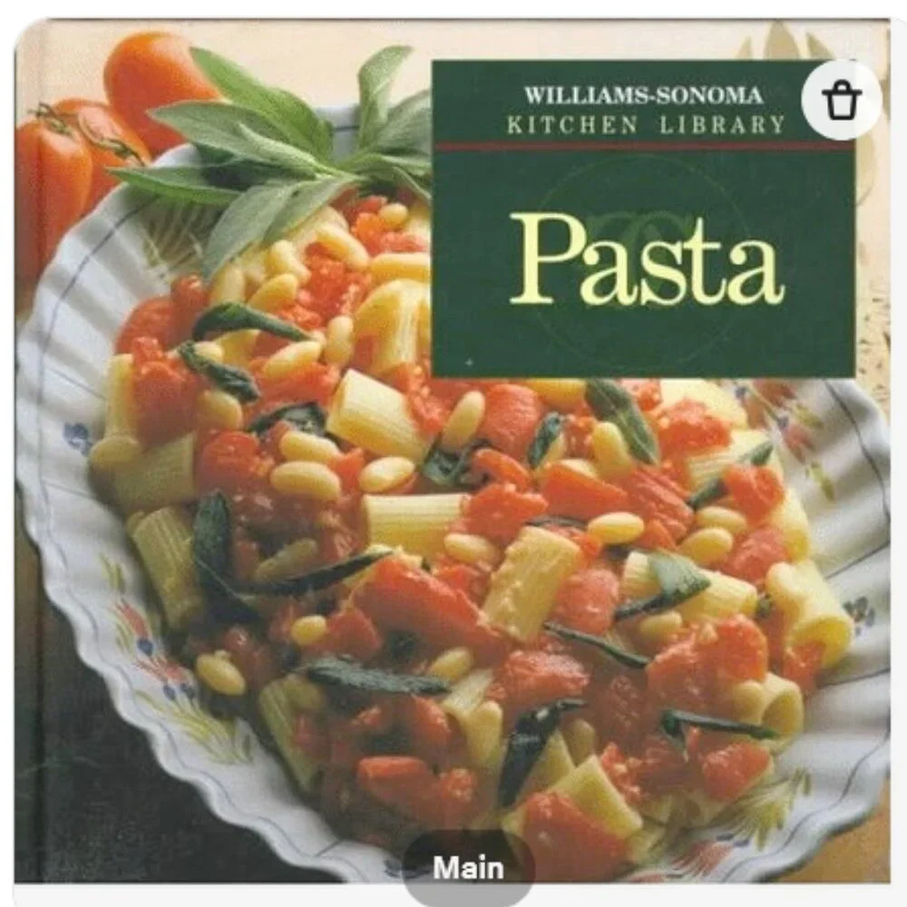 Williams-Sonoma Kitchen Library Pasta Cookbook NEW